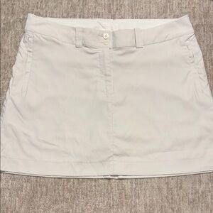 14 Women's Khaki golf skort Nike Golf Tour Performance Dri-Fit skirt/shorts